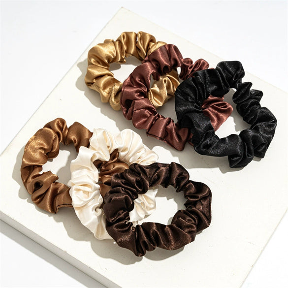 Wholesale Hair Accessories Satin Handmade Large Intestine Band For Women