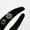 Wholesale Hair Band Alloy Rhinestone Pearl Retro Elegant Women's Hair Accessories