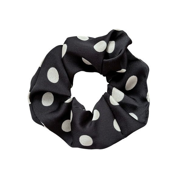 Wholesale Hair Band Satin Polka Dot High Elastic Handmade For Women