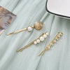 Wholesale Hair Clip Pearl Retro Handmade Women's Highend Hair Accessories