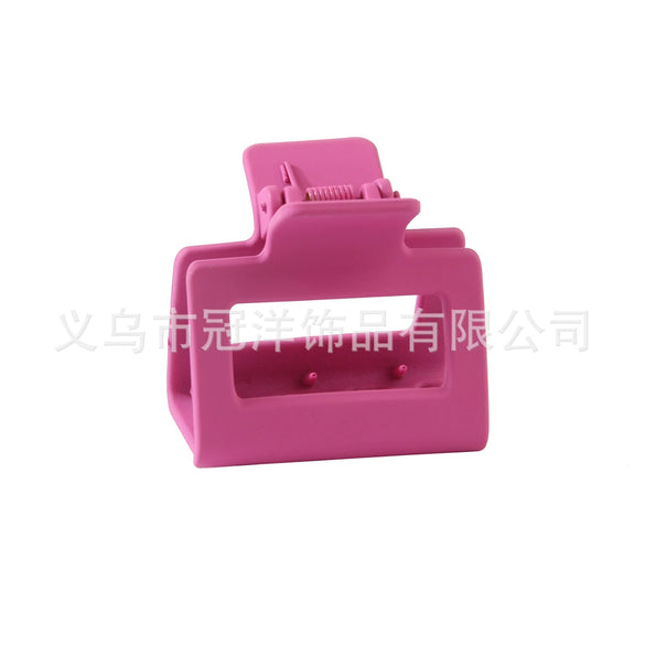 Wholesale Hair Clips Acrylic Material Square Shape Fashion Style Baking Paint