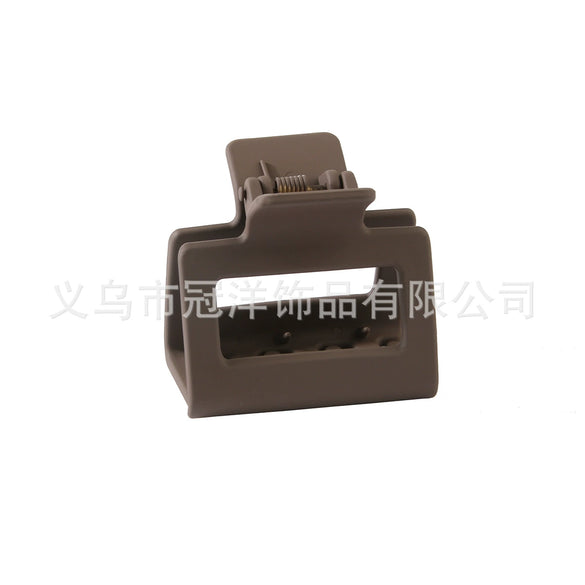 Wholesale Hair Clips Acrylic Material Square Shape Fashion Style Baking Paint