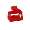 Wholesale Hair Clips Acrylic Material Square Shape Fashion Style Baking Paint