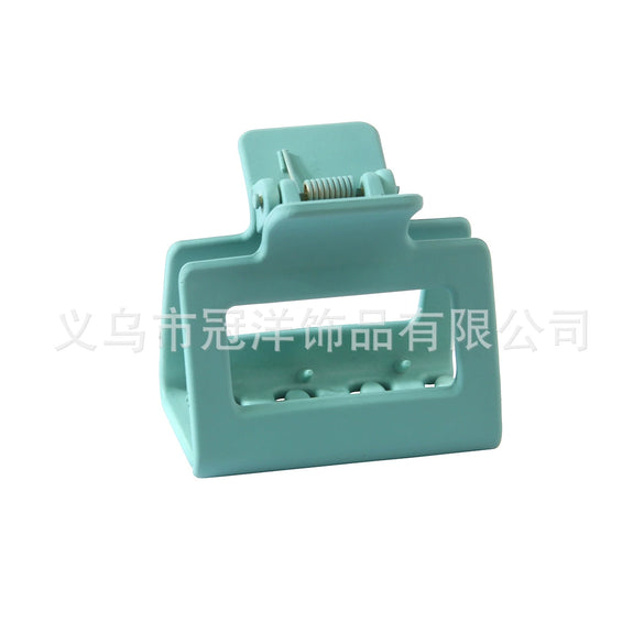 Wholesale Hair Clips Acrylic Material Square Shape Fashion Style Baking Paint