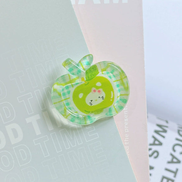 Wholesale Hair Clips Mixed Materials Handmade Heart Fruit Duckbill Shape For Women