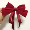 Wholesale Hair Clips Satin Cloth Multi Layer Bow Pure Handmade Hair Accessories For Women