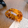 Wholesale Hair Grasp Clip Acetic Acid Semicircular Handmade For Women