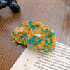 Wholesale Hair Grasp Clip Acetic Acid Semicircular Handmade For Women
