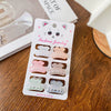 Wholesale Hair Ornaments Candycolored Mini Grab Sweet Mermaid Style Hairpins Plastic And Resin Material With Butterfly Flower Bow Pattern Handmade