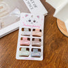 Wholesale Hair Ornaments Candycolored Mini Grab Sweet Mermaid Style Hairpins Plastic And Resin Material With Butterfly Flower Bow Pattern Handmade