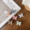 Wholesale Hair Ornaments Candycolored Mini Grab Sweet Mermaid Style Hairpins Plastic And Resin Material With Butterfly Flower Bow Pattern Handmade