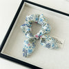 Wholesale Hair Ring Chiffon Fabric Small Floral Fresh Handmade Style For Women
