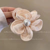Wholesale Hair Ring Fabric Handmade Plants Flowers Style For Women