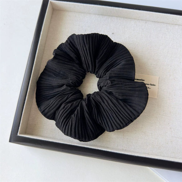 Wholesale Hair Ring Fabric Handmade Vintage Simple Minimalist High Elastic Women's Hair Rope