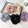 Wholesale Hair Ring Fabric Handmade Vintage Simple Minimalist High Elastic Women's Hair Rope