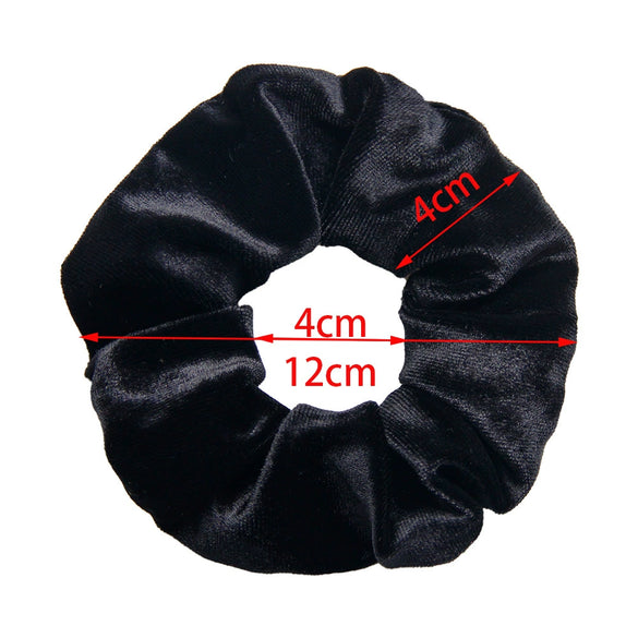 Wholesale Hair Ring Flannel Handmade Minimalist Pig Large Intestine Shape
