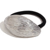 Wholesale Hair Ring Stainless Steel 18K Gold Plated Olive Shell Grain Shape Hair Rope For Women