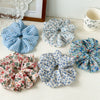 Wholesale Hair Tie For Women Floral Cloth High Elasticity Handmade