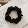 Wholesale Hair Tie Rope Fabric Handmade Black And White Fan Small Intestine Ring High Elastic Accessories
