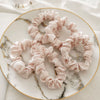 Wholesale Hair Tie Rope Fabric Handmade Black And White Fan Small Intestine Ring High Elastic Accessories