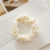 Wholesale Hair Tie Rope Fabric Handmade Black And White Fan Small Intestine Ring High Elastic Accessories