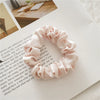 Wholesale Hair Tie Rope Fabric Handmade Black And White Fan Small Intestine Ring High Elastic Accessories