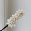 Wholesale Hair Twister Silk Handmade Flower U Shape Design