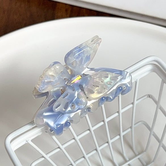 Wholesale Hairpin Acetic Acid Handmade Doublelayer Hollow Butterfly Sweet Style For Women