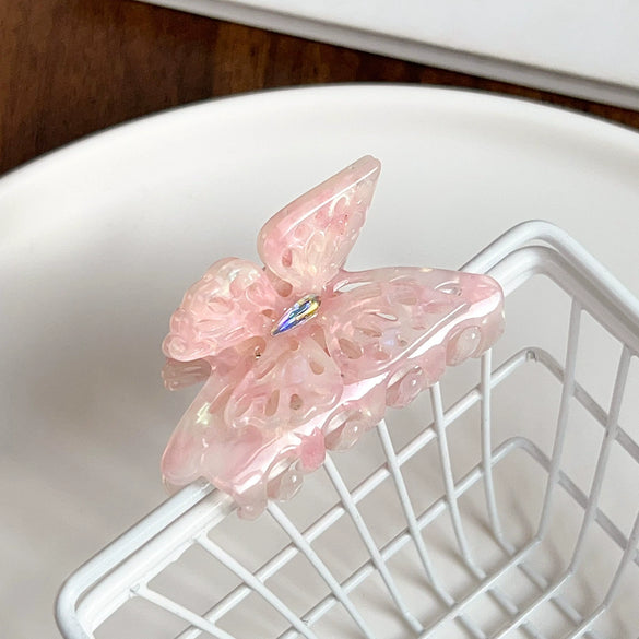 Wholesale Hairpin Acetic Acid Handmade Doublelayer Hollow Butterfly Sweet Style For Women