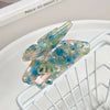 Wholesale Hairpin Acetic Acid Handmade Doublelayer Hollow Butterfly Sweet Style For Women