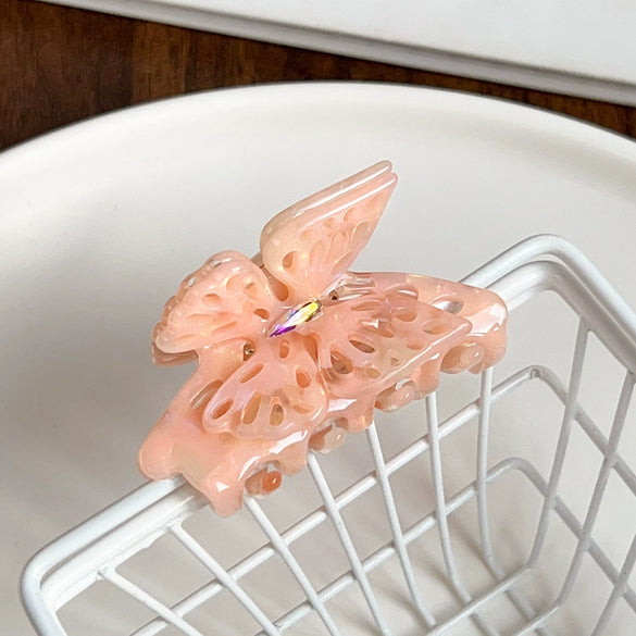 Wholesale Hairpin Acetic Acid Handmade Doublelayer Hollow Butterfly Sweet Style For Women