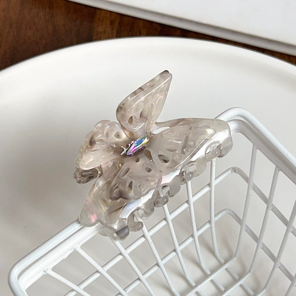 Wholesale Hairpin Acetic Acid Handmade Doublelayer Hollow Butterfly Sweet Style For Women