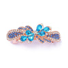Wholesale Hairpin Alloy Bow Spring Clip Electroplated Headwear Accessories For Women