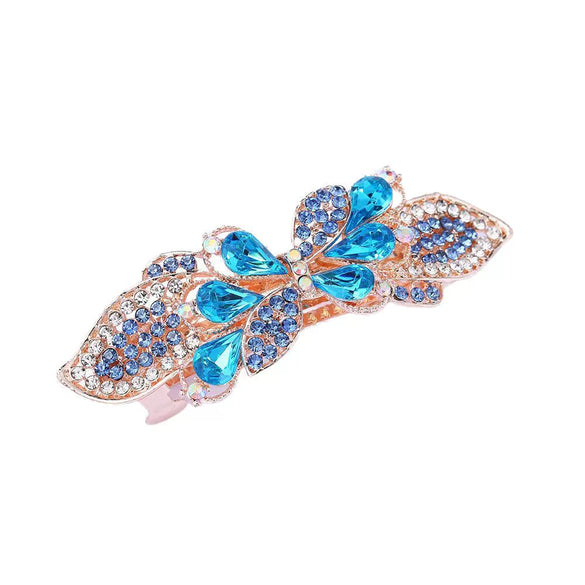 Wholesale Hairpin Alloy Bow Spring Clip Electroplated Headwear Accessories For Women