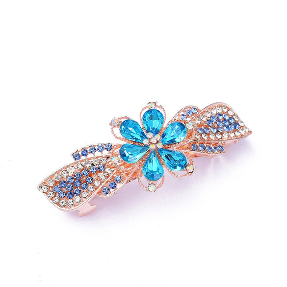 Wholesale Hairpin Alloy Bow Spring Clip Electroplated Headwear Accessories For Women
