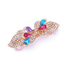 Wholesale Hairpin Alloy Bow Spring Clip Electroplated Headwear Accessories For Women