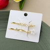 Wholesale Hairpin Alloy Princess Style Handmade Flower Cat Fish Fishtail Rhinestone Cat Eye Pearl Clip