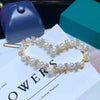 Wholesale Hairpin Copper Natural Freshwater Pearl Heartshaped Headwear Side Clip For Women