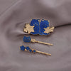 Wholesale Hairpin Copper Zinc Alloy Animals Dripping Oil Style Female Hair Accessories Cat Shiny Starry Sky Side Clip