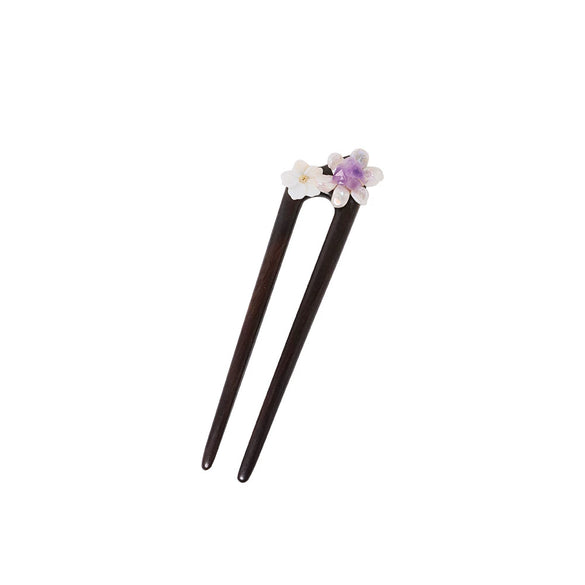Wholesale Hairpin Retro Style Geometric Wood Sandalwood Headwear