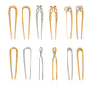 Wholesale Hairpin Stainless Steel 18K Gold Electroplated Geometric Light Luxury Jewelry