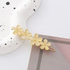 Wholesale Hairpin Zinc Alloy Cat's Eye Butterfly Crystal Flower Electroplating Design For Women