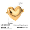 Wholesale Hairpins Stainless Steel Doublelayer Bow 18K Gold Electroplated For Women