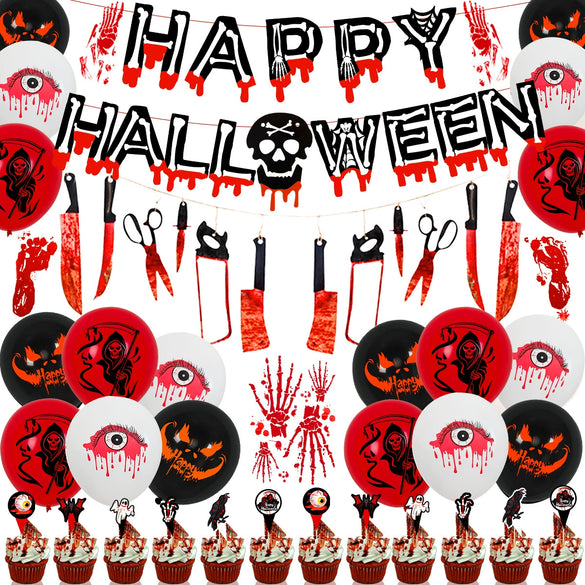 Wholesale Halloween Balloon Suit Latex Round Ornament Balloon For Party Decoration