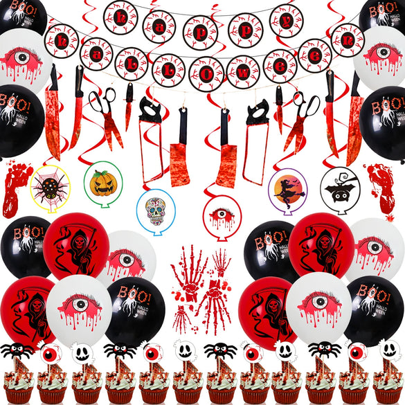 Wholesale Halloween Balloon Suit Latex Round Ornament Balloon For Party Decoration