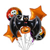 Wholesale Halloween Pumpkin Witch Shape Aluminum Film Foil Balloon For Party Decoration