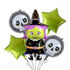 Wholesale Halloween Pumpkin Witch Shape Aluminum Film Foil Balloon For Party Decoration