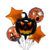 Wholesale Halloween Pumpkin Witch Shape Aluminum Film Foil Balloon For Party Decoration
