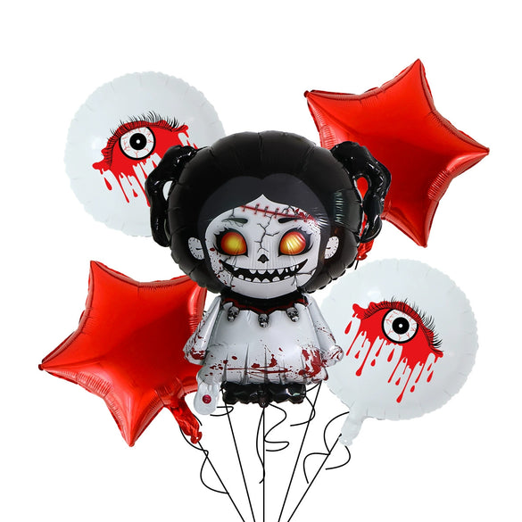 Wholesale Halloween Pumpkin Witch Shape Aluminum Film Foil Balloon For Party Decoration