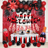 Wholesale Halloween Theme Party Decoration Flag And Balloon Set Latex And Aluminum Film Round Shape